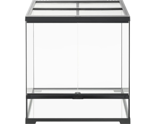 Glasterrarium mit doppelter Fronttür zur Tierhaltung