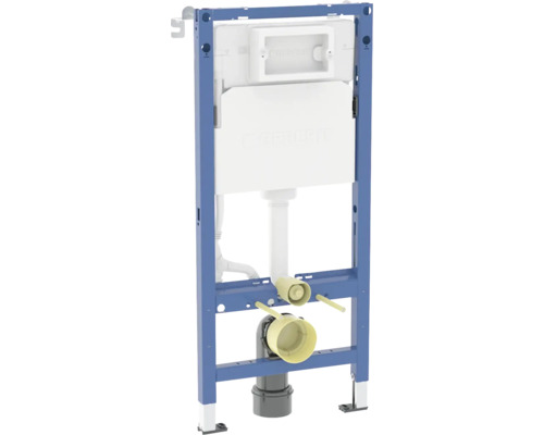 GEBERIT Vorwandelement Duofix Basic für WC Bauhöhe 1120 mm mit Delta Spülkasten 458.103.00.2 Geberit Duofix Vorwandelement für Wand-WC