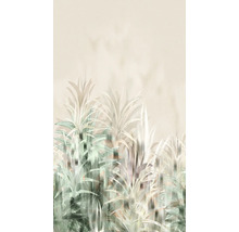 Tapete mit abstraktem Pflanzenmuster