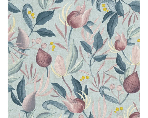 Textil mit floralem Muster