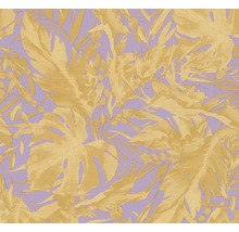 Tapete mit tropischem Pflanzenmuster