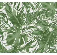 Tapete mit tropischen Blättern