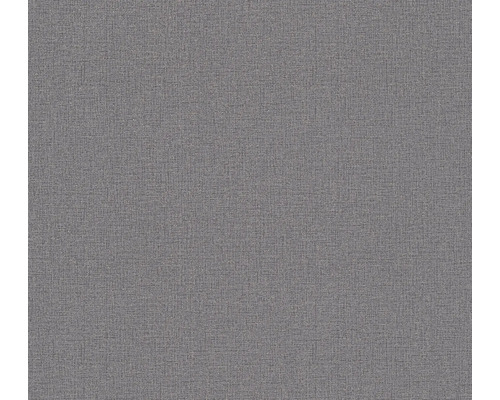 Vliestapete CosmoLiving Uni Textiltruktur glänzend dunkelgrau Graue Textiltapete mit feiner Struktur