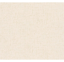 Nahaufnahme einer hellen Textiltapete mit feiner Struktur