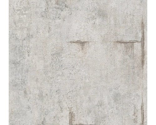 Vliestapete CosmoLiving Betonoptik grau Tapete mit Betonstruktur und Seilmotiven