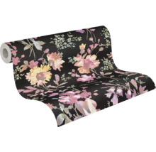 Tapetenrolle mit Blumenmuster