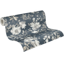 Tapetenrolle mit Blumenmuster