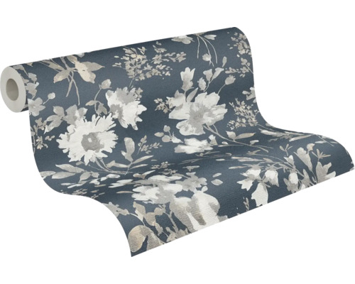 Tapetenrolle mit Blumenmuster