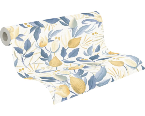 Tapetenrolle mit floralem Muster