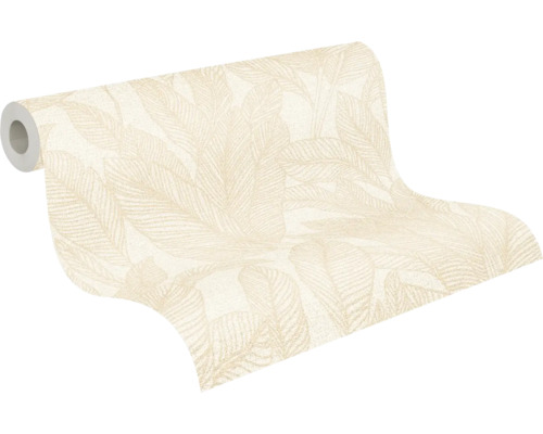 Tapetenrolle mit Blattmuster