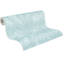 Tapetenrolle mit Blattmuster