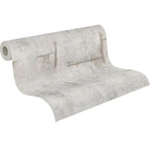 Tapetenrolle mit Betonoptik und Seildesign