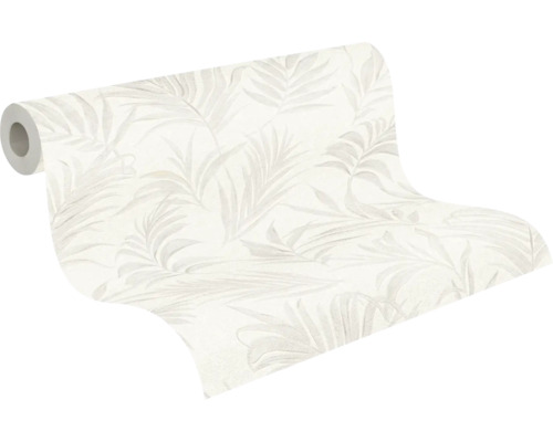 Tapetenrolle mit Blattmuster für die Wandgestaltung