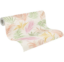 Tapetenrolle mit Pflanzenmuster