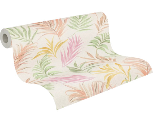 Tapetenrolle mit Pflanzenmuster