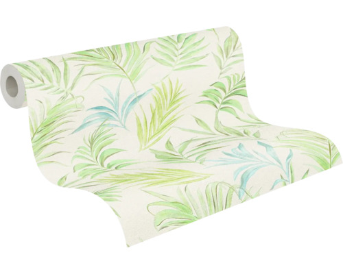 Tapetenrolle mit Blattmuster