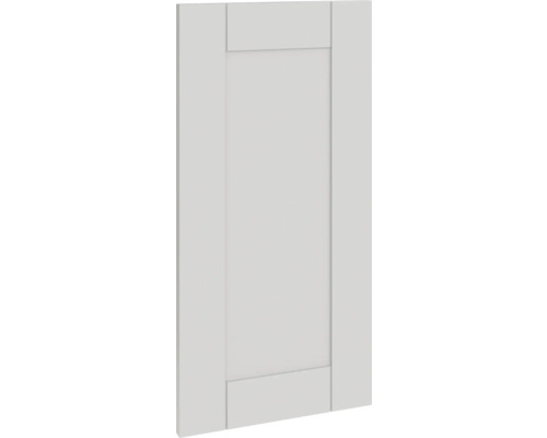 PICCANTE Smart Schranktür für Eckoberschrank 60 cm H: 70 cm Landhaus grau matt "K" Schlichte Küchenfront mit Rahmenoptik