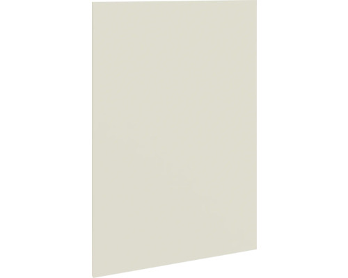 PICCANTE Smart Schranktür für Oberschrank 60 x 89,2 cm sandbeige seidenmatt mit Dickkante "J" Schranktür