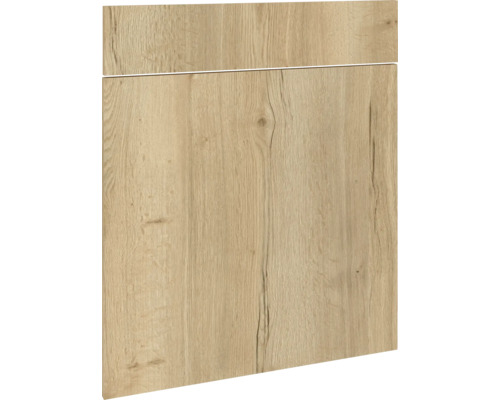 Holzstrukturierte Küchenfront