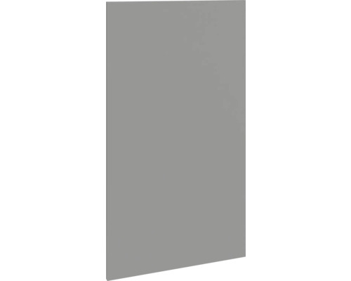 PICCANTE Smart Schranktür für Oberschrank 50 x 89,2 cm basaltgrau matt mit Dickkante "I" Graue Möbelplatte
