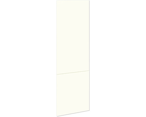 PICCANTE Smart Frontenset Hochschrank 2 Drehtüren weiß Feinstruktur mit Dickkante "AO" Glattes Blatt Papier