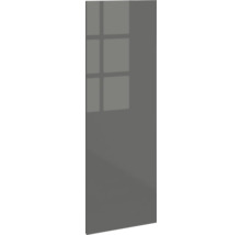 Küchenfront in dunkler Optik