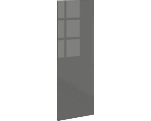 Küchenfront in dunkler Optik