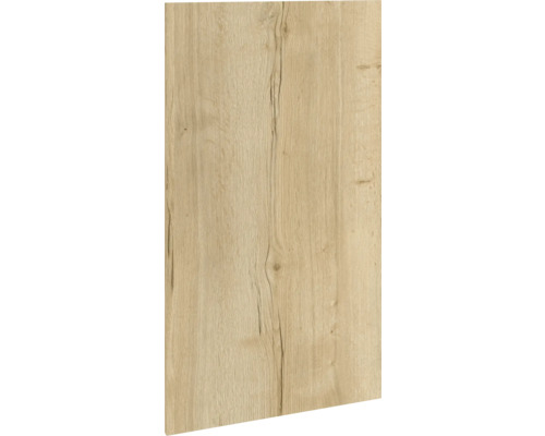 PICCANTE Smart Schranktür für Oberschrank 50 x 89,2 cm Wildeiche Nachbildung mit Dickkante "I" Holzdekorelement