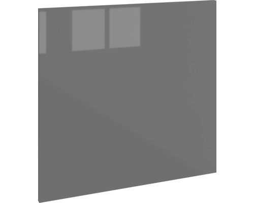 PICCANTE Smart Geschirrspülerblende für teilintegrierten Geschirrspüler 60 cm anthrazit glänzend "BA" Graue Küchenfront