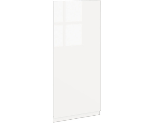 PICCANTE Smart Schranktür für Oberschrank 30 x 70 cm weiß hochglanz lackiert mit integrierter Griffmulde "A" Schranktür