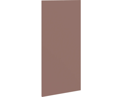 PICCANTE Smart Schranktür für Oberschrank 40 x 89,2 cm rostrot matt mit Dickkante "G" Dekorplatte