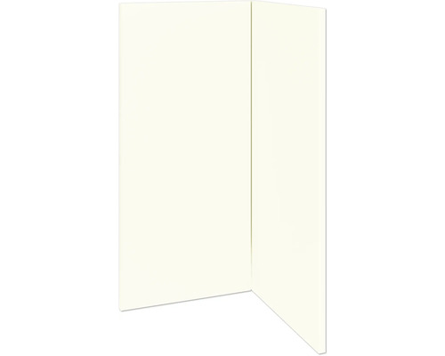 Ecke eines Raumes mit zwei Wänden