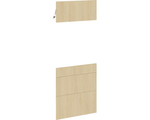 Schranktür mit Holzstruktur