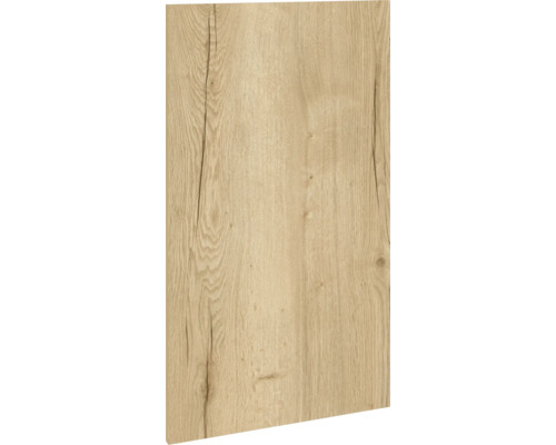 PICCANTE Smart Schranktür für Oberschrank 40 x 70 cm Wildeiche Nachbildung mit Dickkante "B" Holzplatte mit Holzstruktur