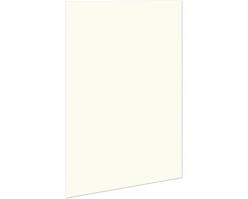 PICCANTE Smart Schranktür für Oberschrank 60 x 89,2 cm weiß Feinstruktur mit Dickkante "J" Blanko Papierblatt