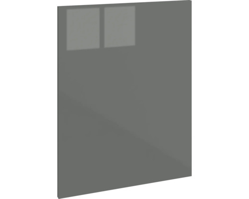 PICCANTE Smart Geschirrspülerblende für teilintegrierten Geschirrspüler 45 cm anthrazit glänzend "BB" Küchenfront