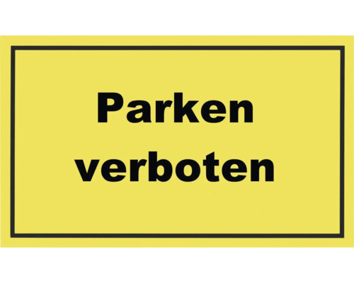 Parken verboten Schild
