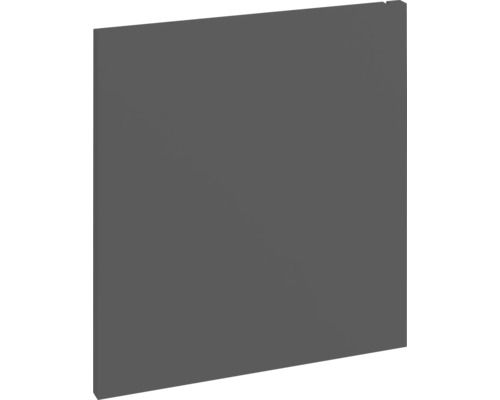 PICCANTE Smart Austauschseite Korpus für Klappenschrank H:35,2 cm B: 33 cm anthrazit matt "Nr.55" Graue Küchenfront