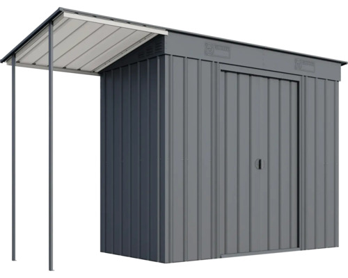 Geräteschuppen mit Vordach für den Aussenbereich