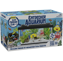 Verpackung des Tetra Entdecker Aquariums, ein 54 Liter Komplettset für kleine Forscher
