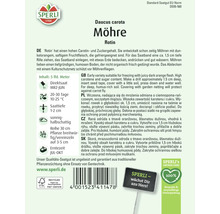 Samenpackung Möhren Rotin der Marke Sperli