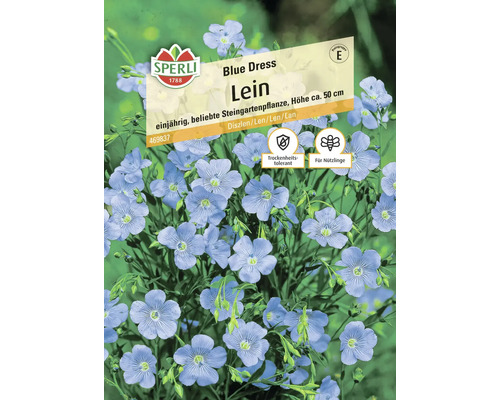 Sperli Blue Dress Lein-Samenpackung