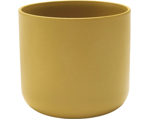 Blumentopf Natalya Keramik Ø 12,6 cm H 13,5 cm gold Blumentopf aus Keramik