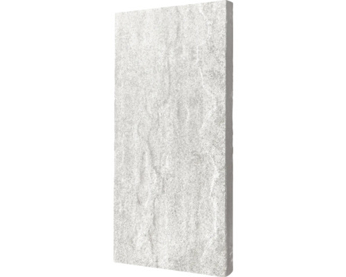 Beton Terrassenplatte COLLINA Grigia 48 cm x 24 cm x 3,2 cm Rechteckige Terrassenplatte aus Stein