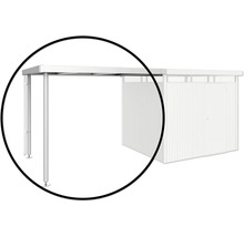 Carport mit Geräteschuppen
