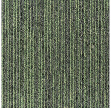 Detailansicht eines Teppichs mit gerippter Textur