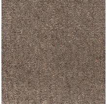 Detailansicht eines braunen Teppichbodens.