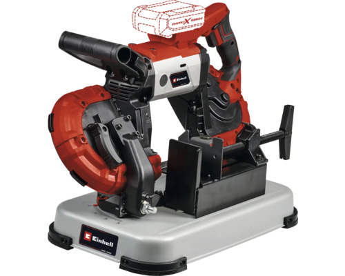 Einhell Metallbandsäge auf einem Tisch