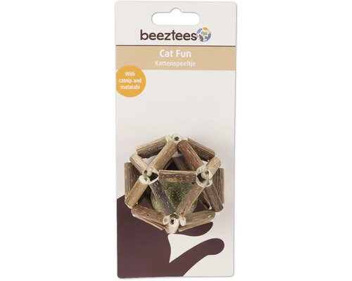 Beeztees Katzenspielzeug Ball mit Katzenminze und Matatabi