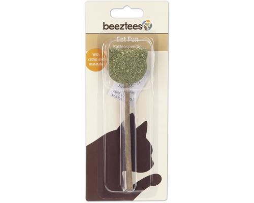 Katzenspielzeug am Stiel mit Katzenminze von Beeztees in Verpackung